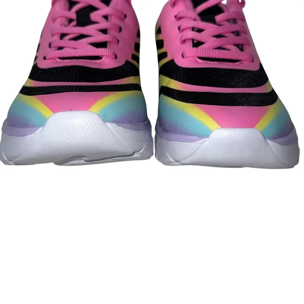 Sneakers for Youth Girls The Children's Place Rainbow Running SZ/ 3Y
